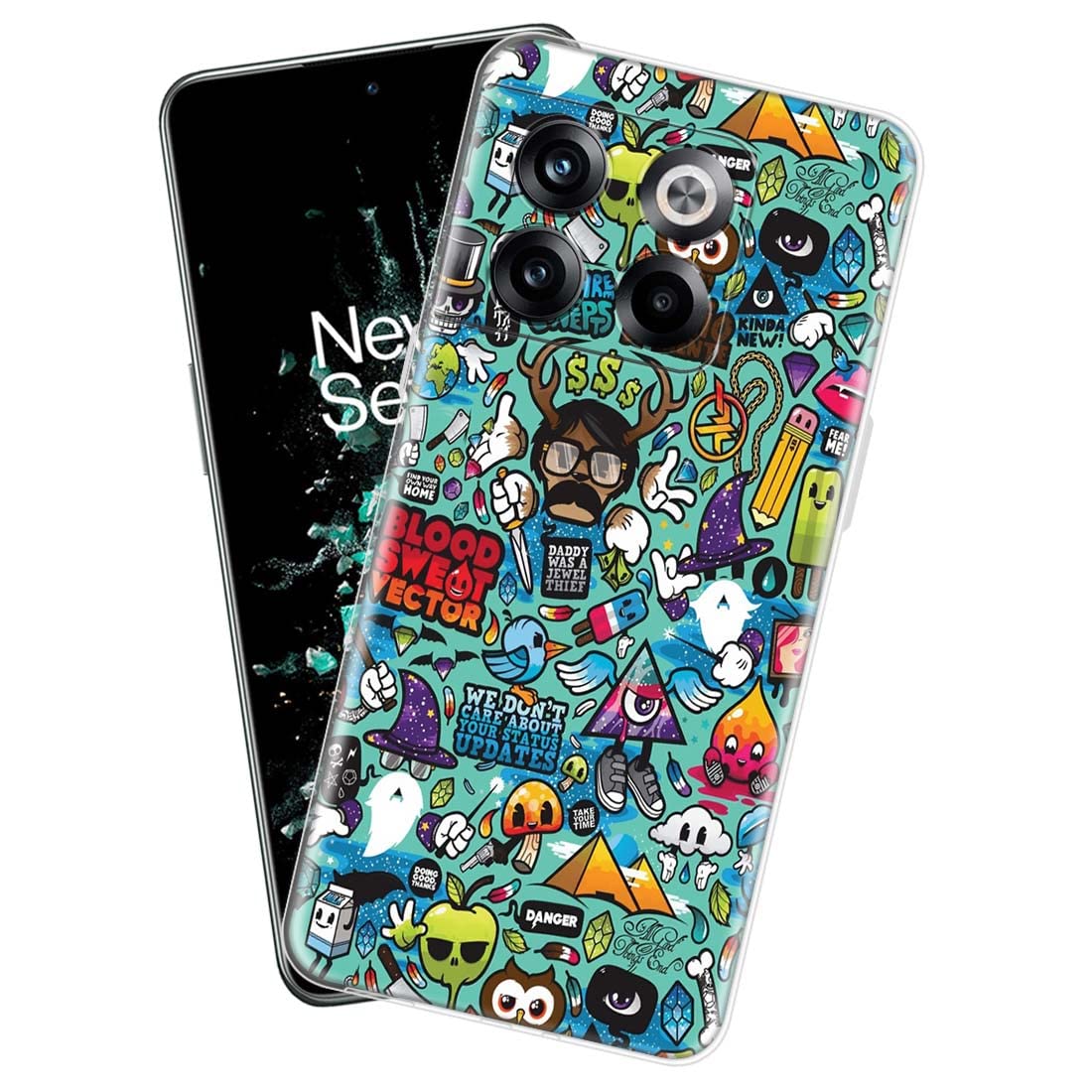 Fashionury Silicone Designer Case for Oneplus 10T 5G Back Cover for Oneplus 10T 5G Printed Back Cover for Oneplus 10T 5G- D1008, Multi-Coloured (B0B9SG21JH) Amazon Price History, Amazon Price Tracker