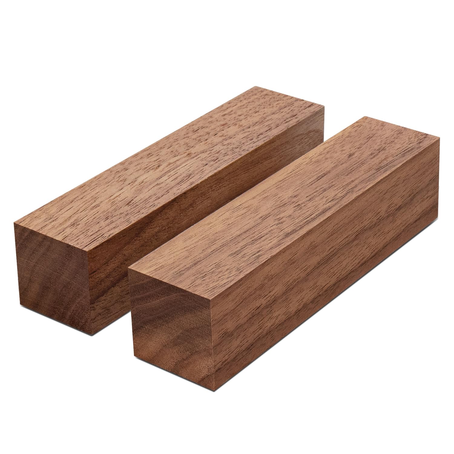 Walnut Wood Knife Handle Material - 2 Pcs -6