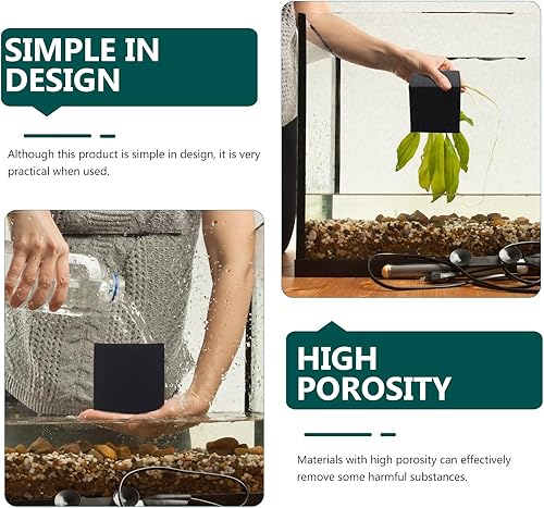 Miniatura 7 de Cubo purificador de agua para caballo, 1 unidad de cubo purificador de agua para acuario, cubo purificador de agua para acuario