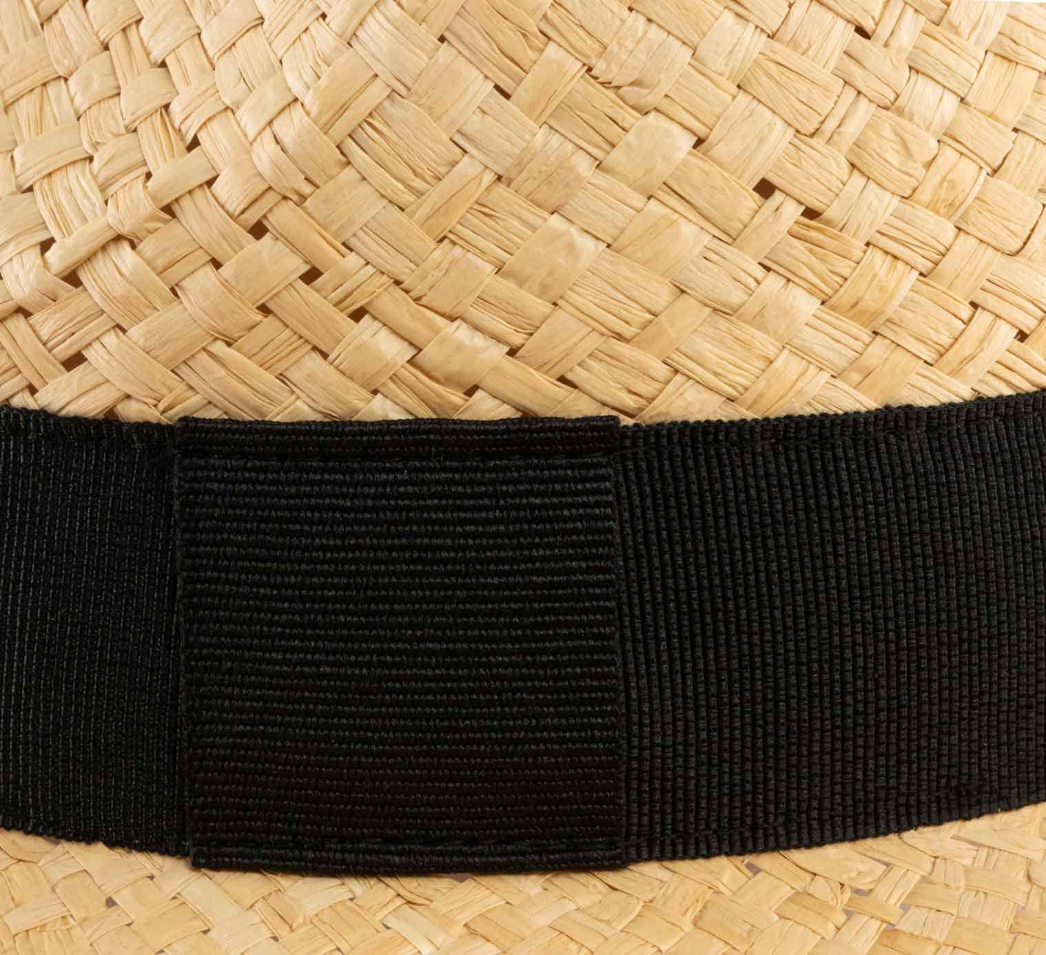 Chapeau Fedora Paille Homme ou Femme Classic Rafia Large