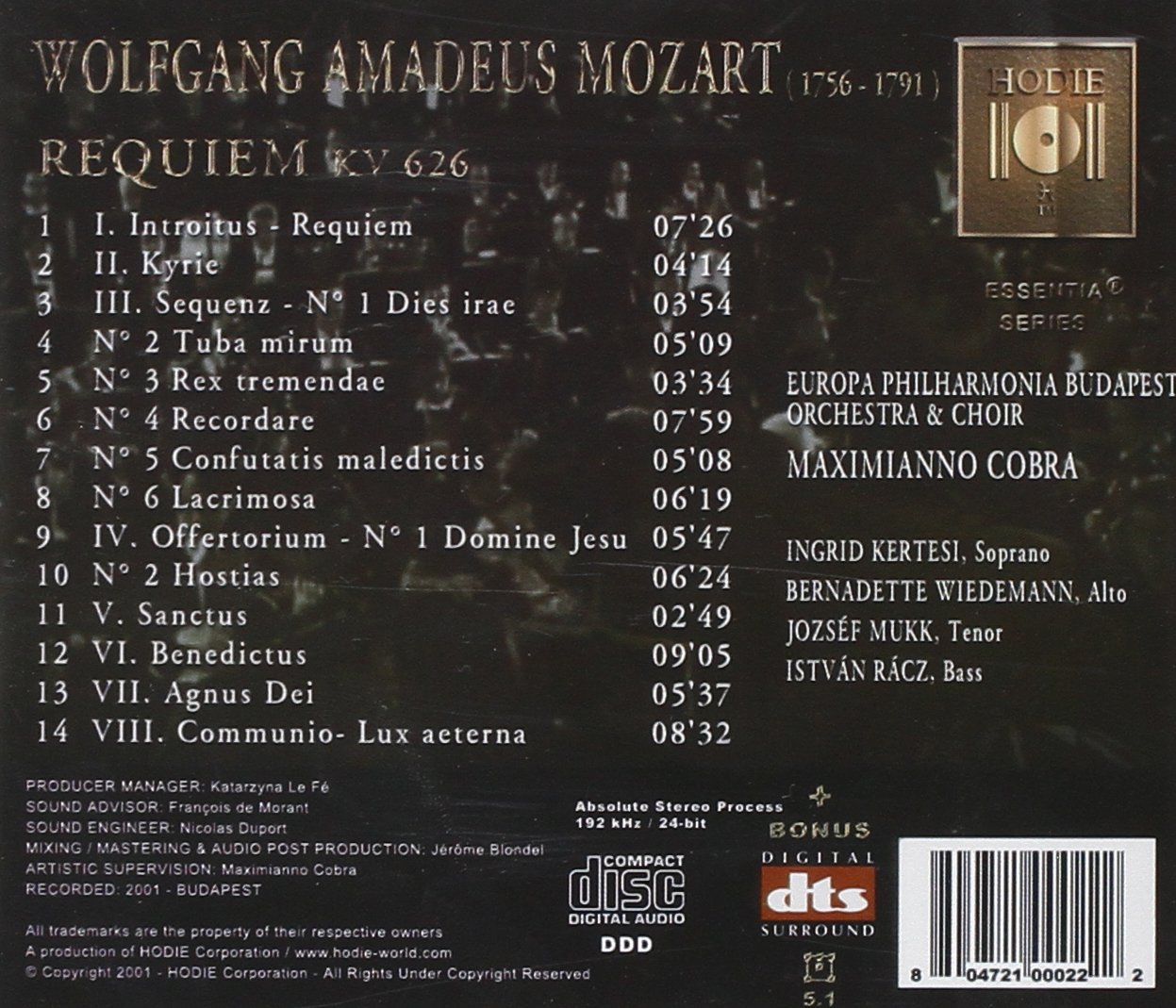 Mozart-Requiem Kv 626