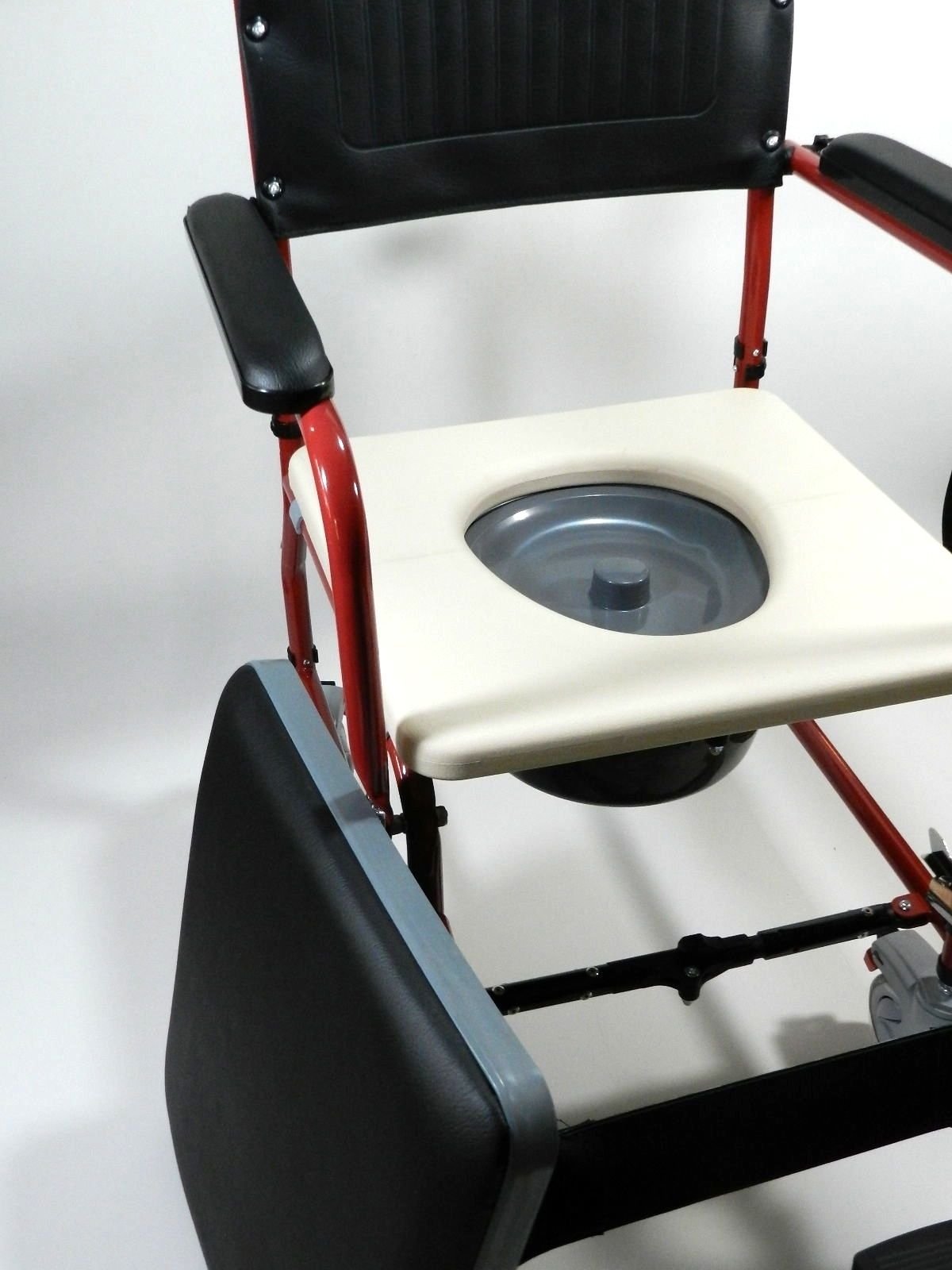 MedMobile 3in1 Commode Wheelchair Bedside Toilet & Shower Chair Buy