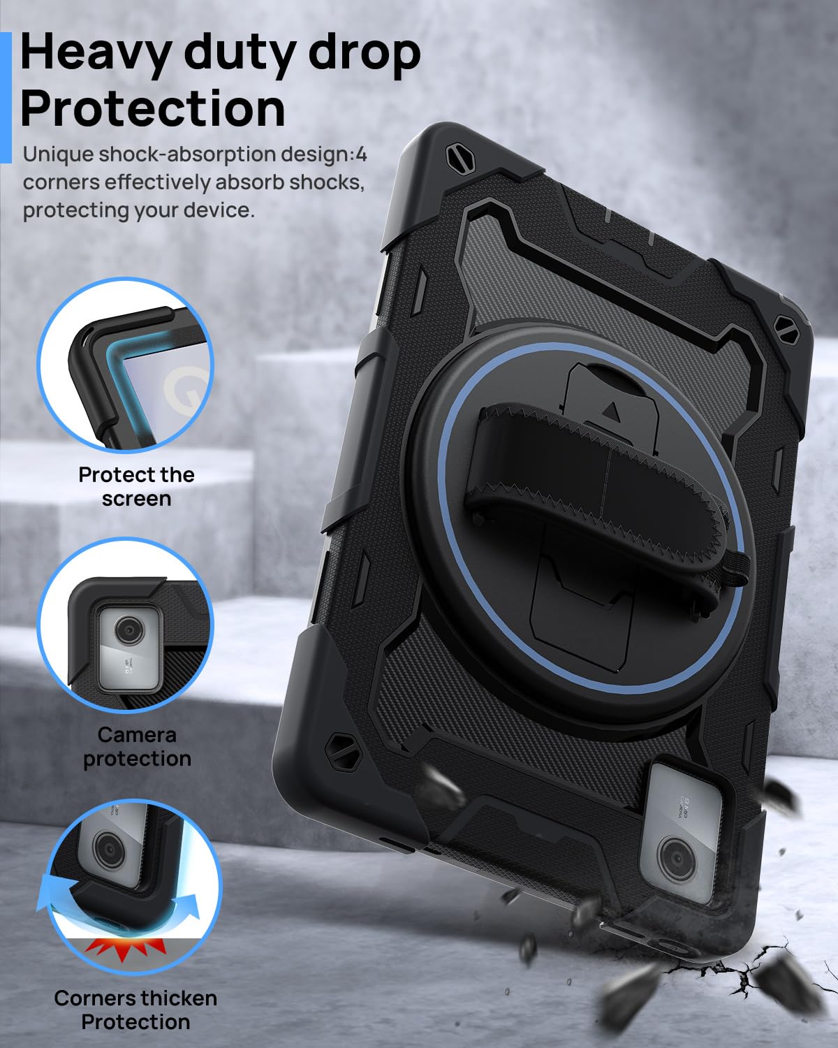 Pellicola Vetro Temperato Per Lenovo Tab M11 11 Pollici 2024 - Anti-graffio, Trasparente, Senza Bolle - Foto 3