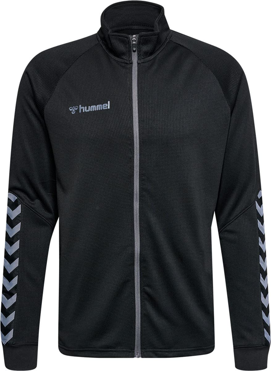 hmlAUTHENTIC Poly Zip Jacket Color: Black/Asphalt_Talla: L