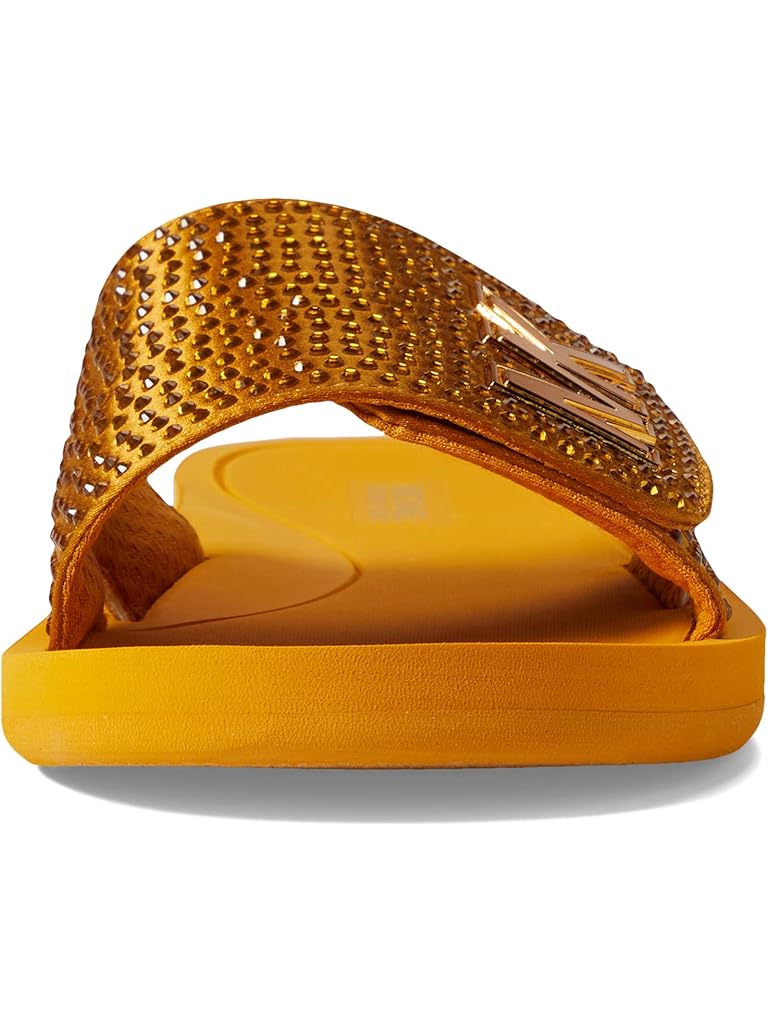Yellow Michael Kors MK Slide