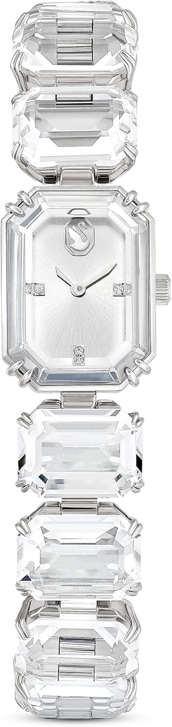 Swarovski Orologio, Braccialetto con taglio Octagon, Acciaio inossidabile Swarovski Orologio, Braccialetto con taglio Octagon, Acciaio inossidabile