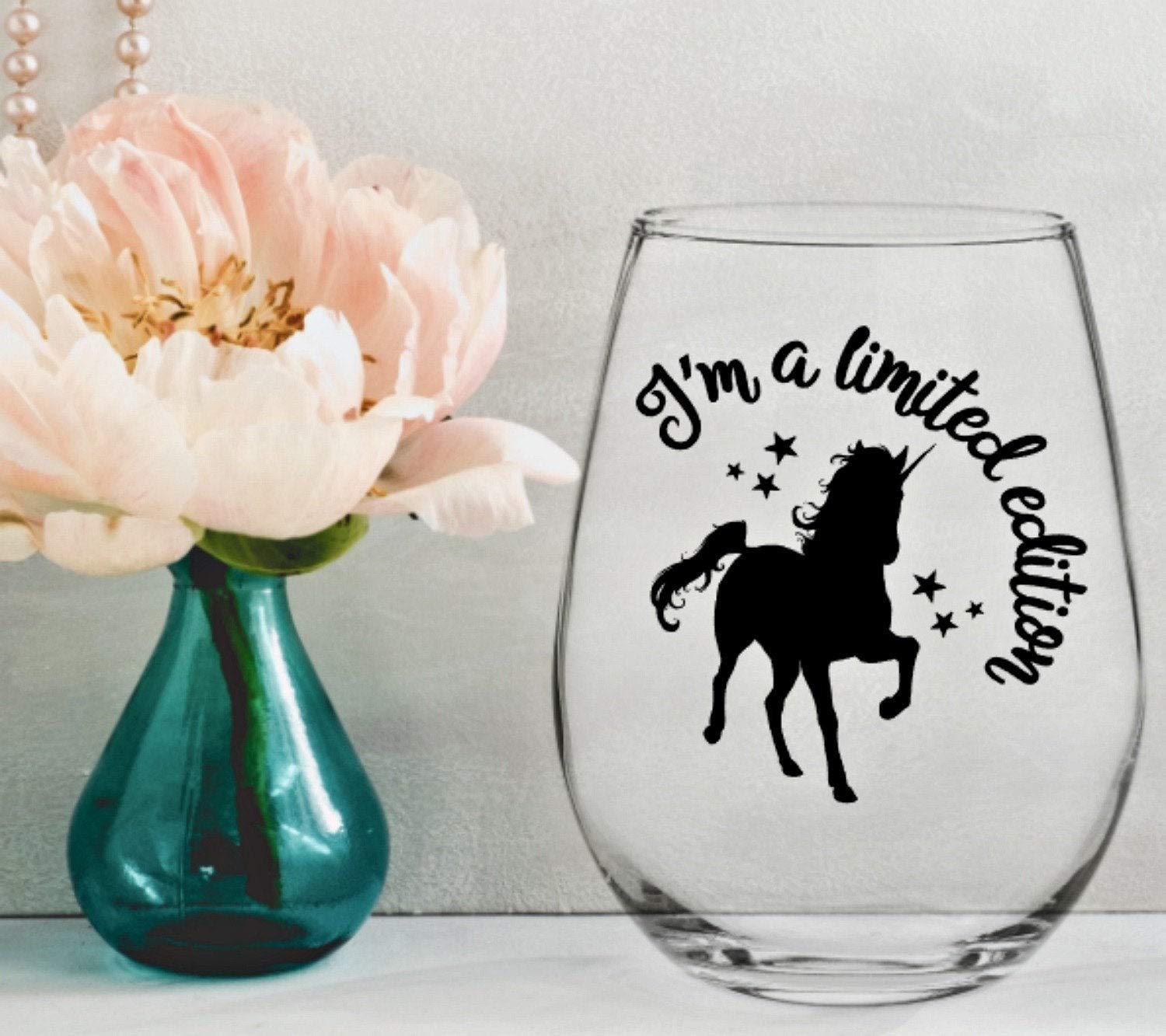 I'm A Limited Edition Unicorn Vinyl Decal, Unicorns, Limited Edition, Decals, Vinyl Decals, Car Windows, Laptops, Tablets, Water Bottles Easy to Apply and Removable