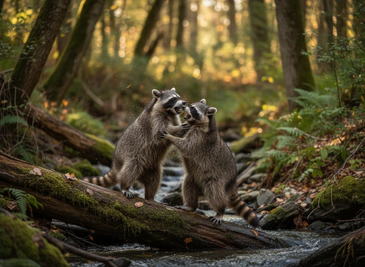 K & S Wildlocker Waschbär Waschbärlocker Racoon