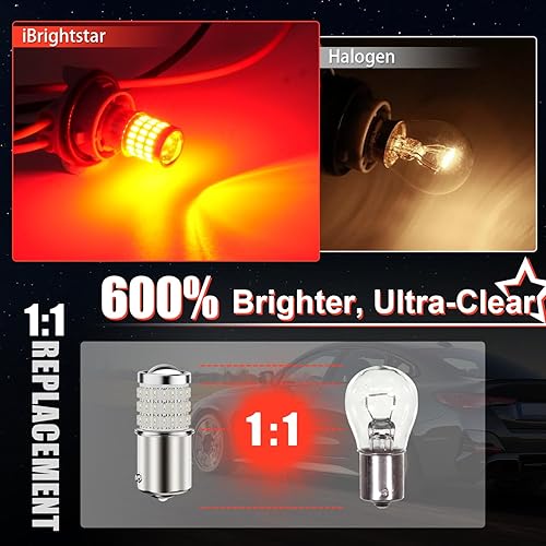 Miniatura 30 de Bombillas LED, con repuestos proyector para luces traseras de apoyo o de freno, xenón blanco (6500 K) Brightstar Newest 9-30 V Super brillosas