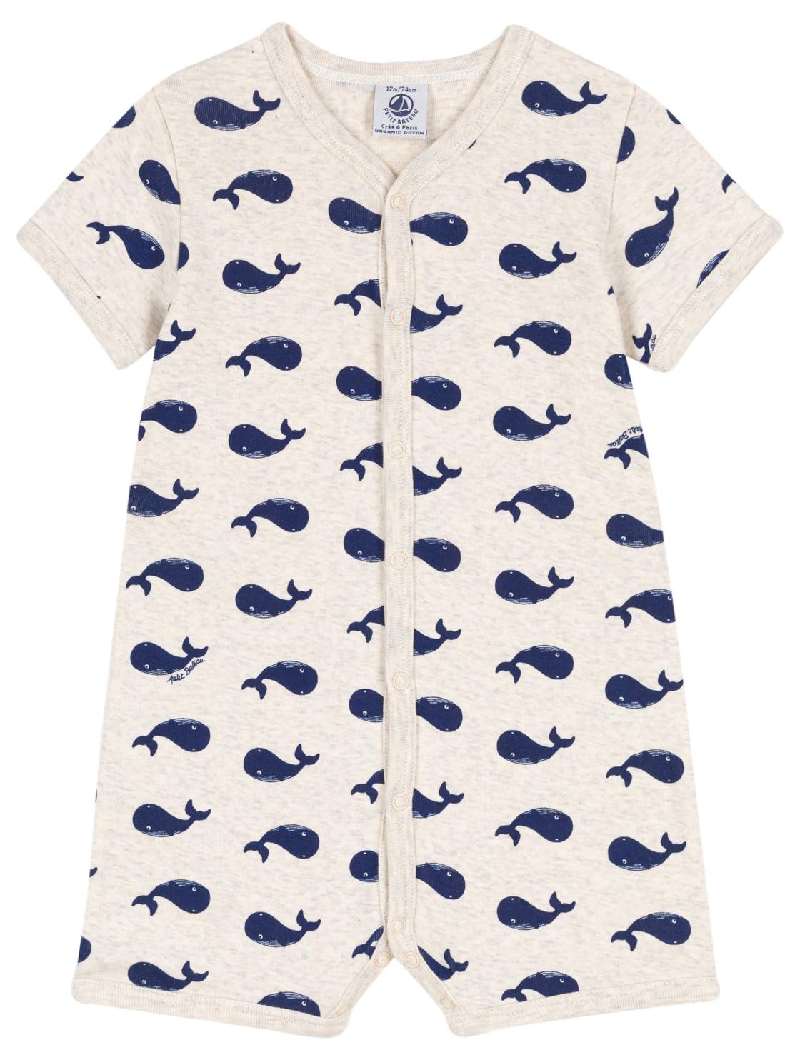 Petit Bateau A09g6 Combicourt Bébé garçon (lot de 1)