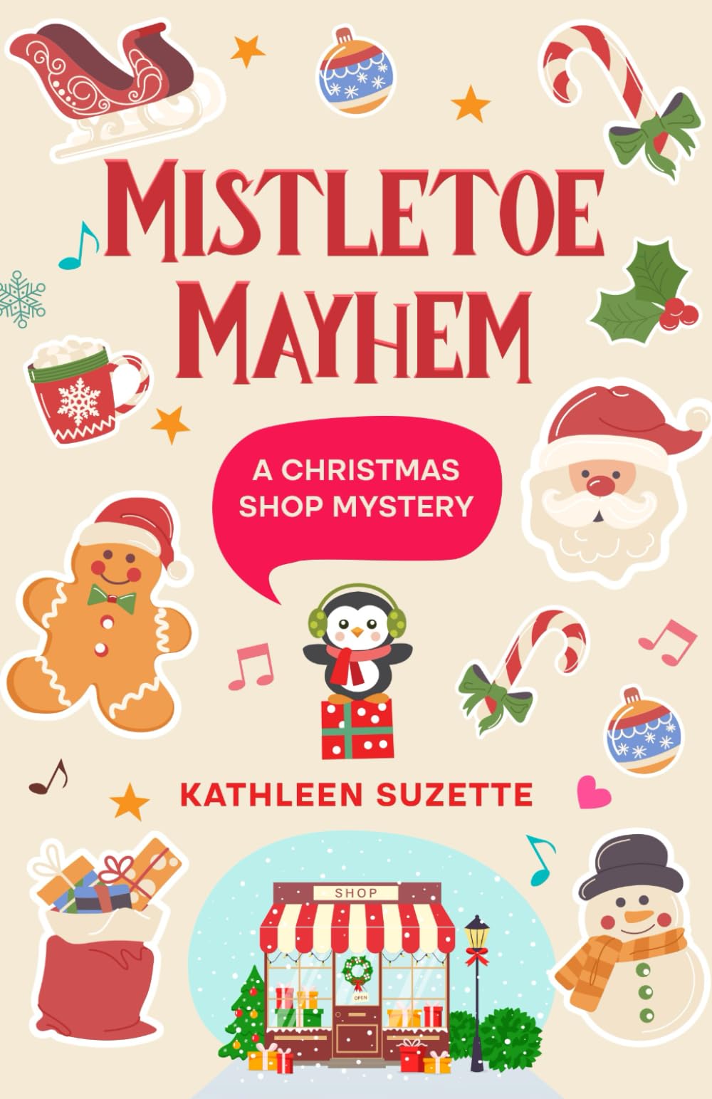 Mistletoe Mayhem: A Christmas Shop Mystery