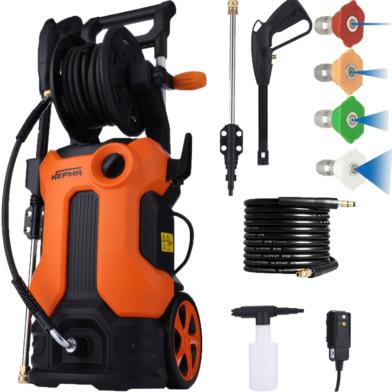 Buy Electric Pressure Washer, 2.1GPM Power Washer 1800W High Pressure