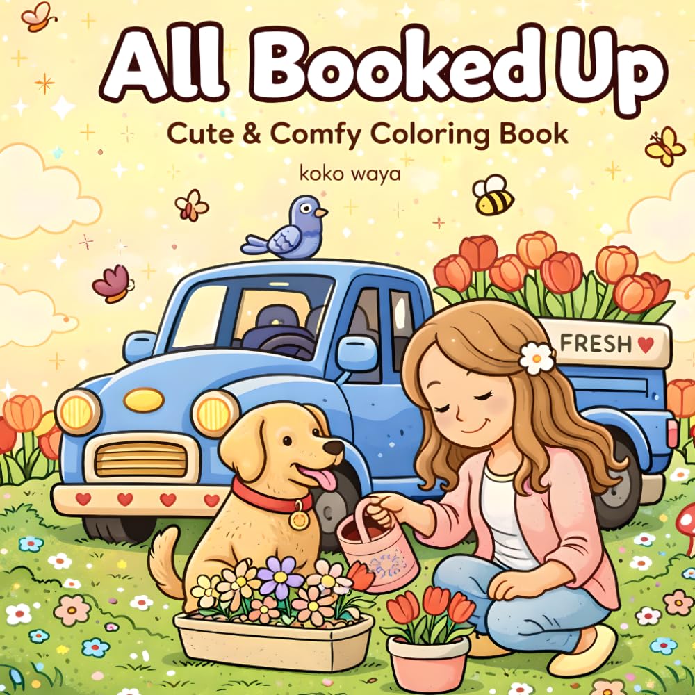 all booked up coloring book: charming library escapes with peaceful moments to unwind spark imagination and melt away tension