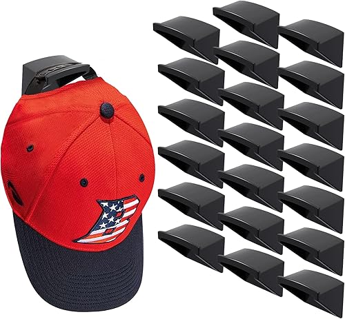 Organizador de sombreros para gorras de béisbol ganchos adhesivos para pared soporte fuerte para sombreros de vaquero gorras de exhibición sombreros