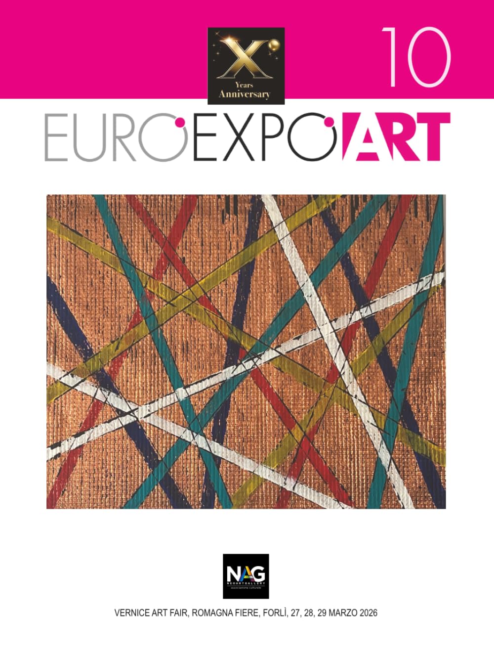 EuroExpoArt 10 2026 Vernice Art Fair chefs-d'œuvre contemporains à Romagna Fiere Forlì