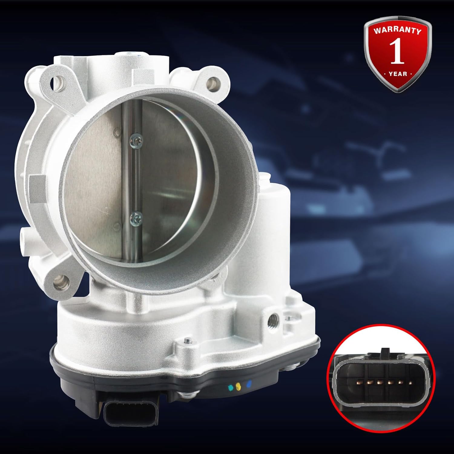 Electronic Throttle Body Assembly S20062 Compatible with Ford Transit 150 250 350 HD F-150 Expedition Lincoln Navigator 3.5 V6 Replaces BL3Z-9E926-B 977-593 BL3Z9E926A 67-6022 6E-6022
