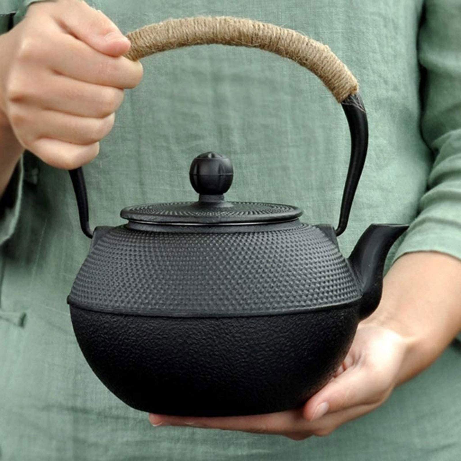 1.2l Czajnik Czajnik Czajnik Herbata Japoński Tetsubin Cast Iron Hobnail Czajnik - (1200ml) Ekspres Do Herbaty