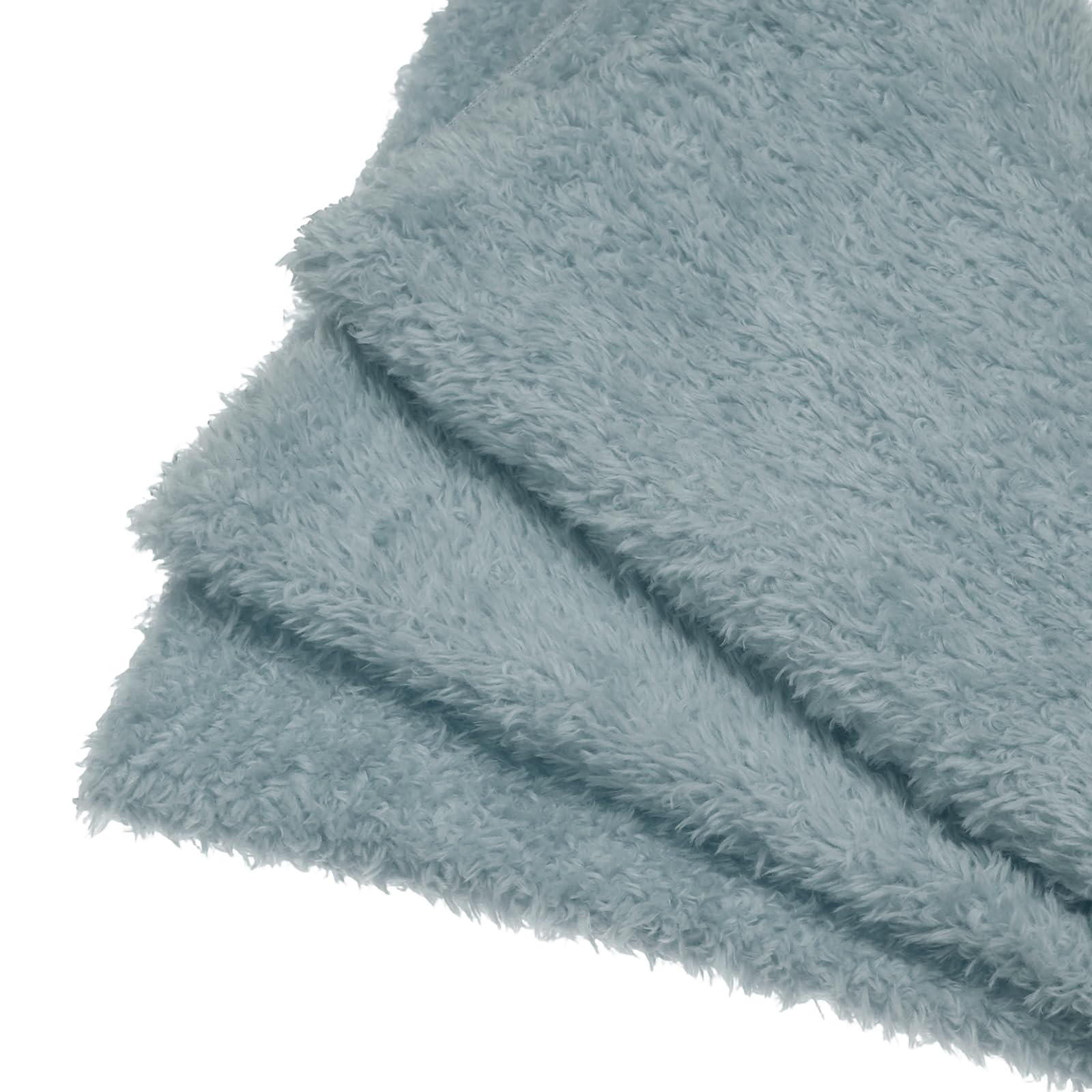 sourcing map Faux Fur Fabric, 50cmx50cm Polyester Curly Plush Fabrics Fluffy Blanket Material Fitting for DIY Sewing Crafts Stuffed Animals Pillows Pet Furniture, Gray โ image 1