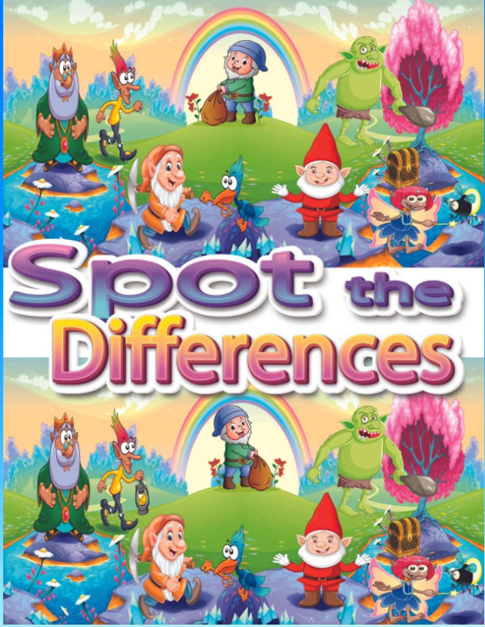 spot the differences: Search and Find Books for Children 5-8 years old /Puzzle Game Book