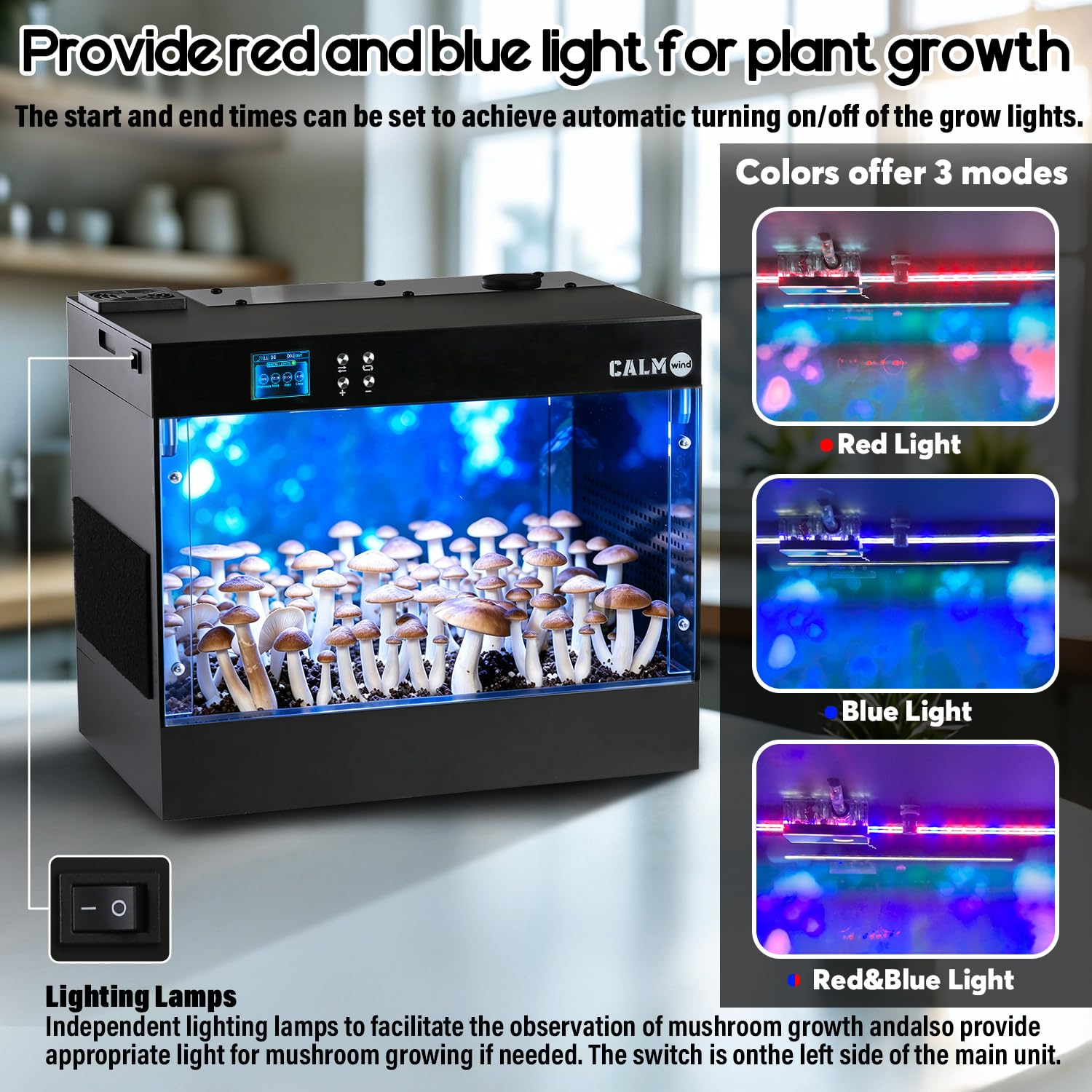 Smart Grow Box Station de culture de mycélium pour culture automatique de
