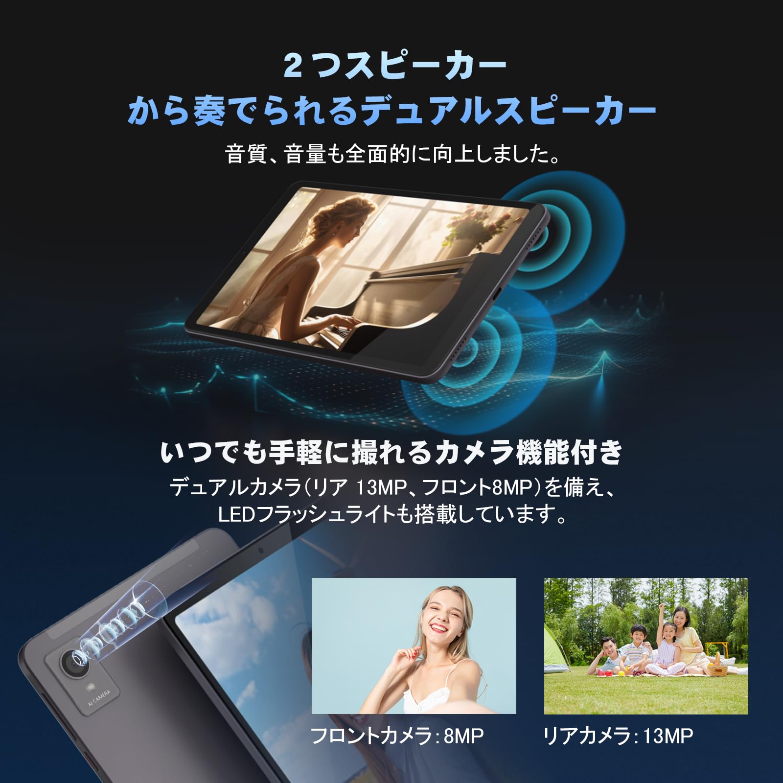 Amazon.co.jp: 【Android14 タブレット 8インチ新登場】 Avidpad  