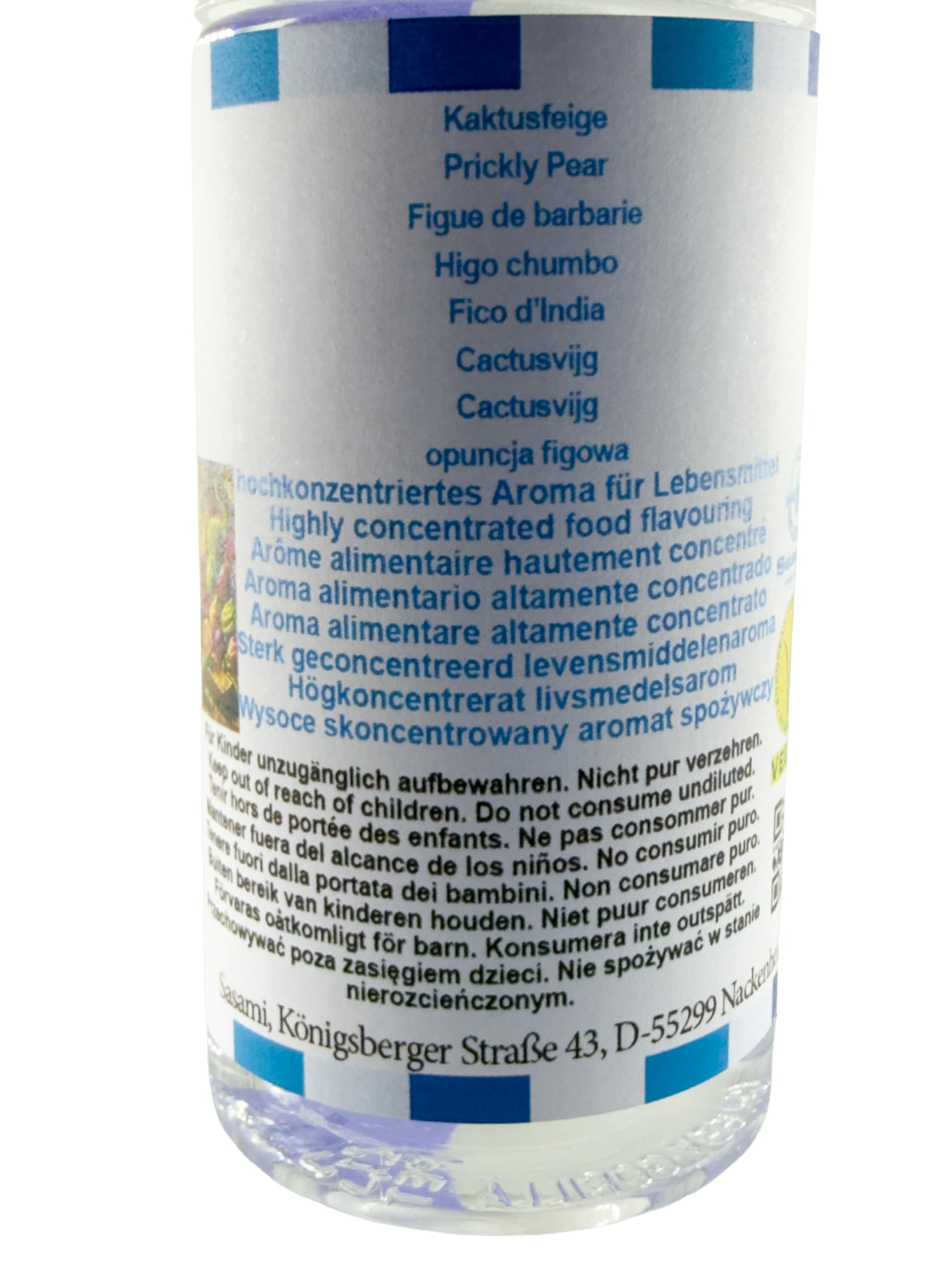 opuncja figowa Aromat Koncentrat - wegański - Sasami - 100ml