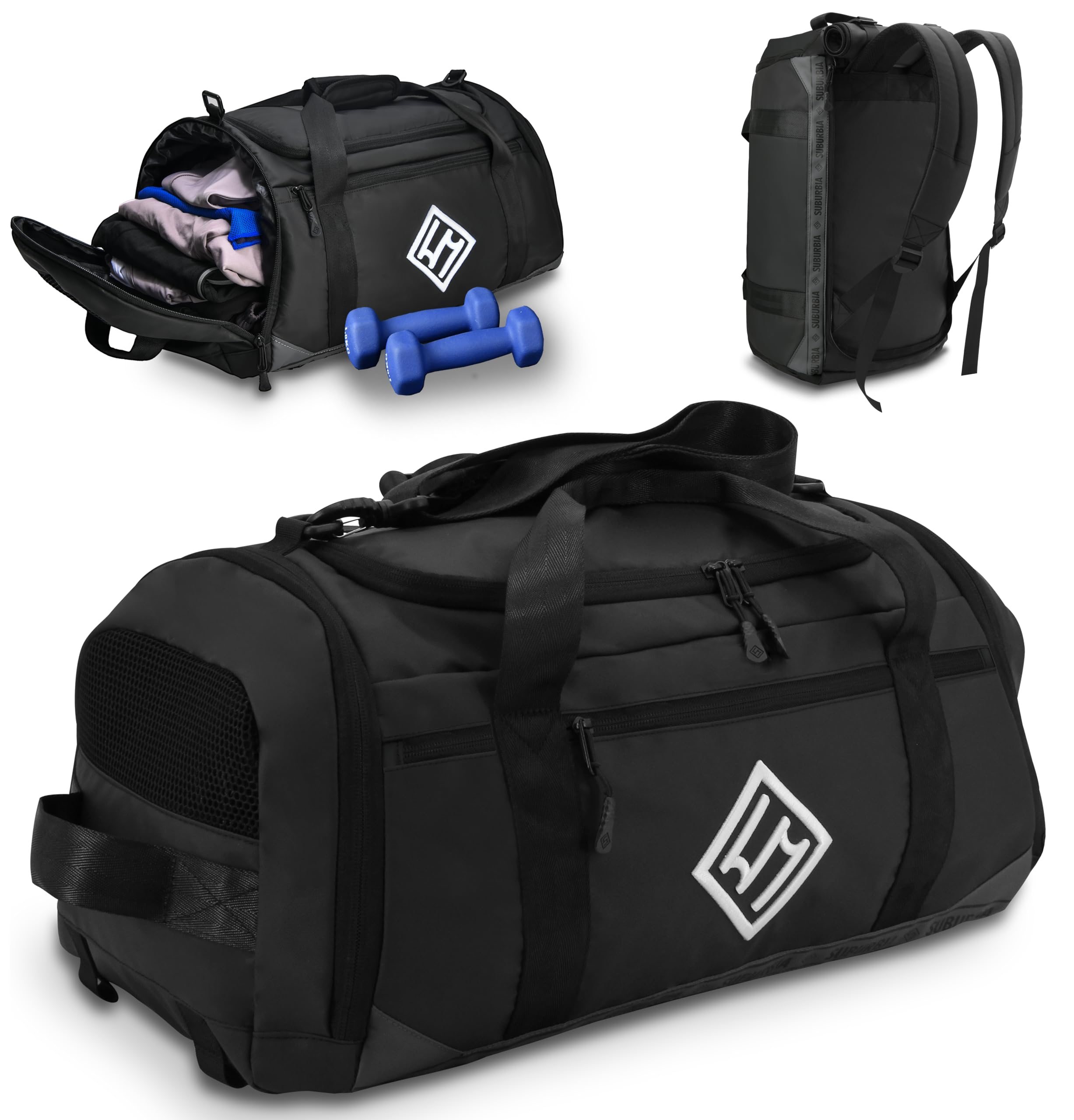 Duffel Bags For Gym 46L Sports Duffel Bag Waterproof Gym Bag