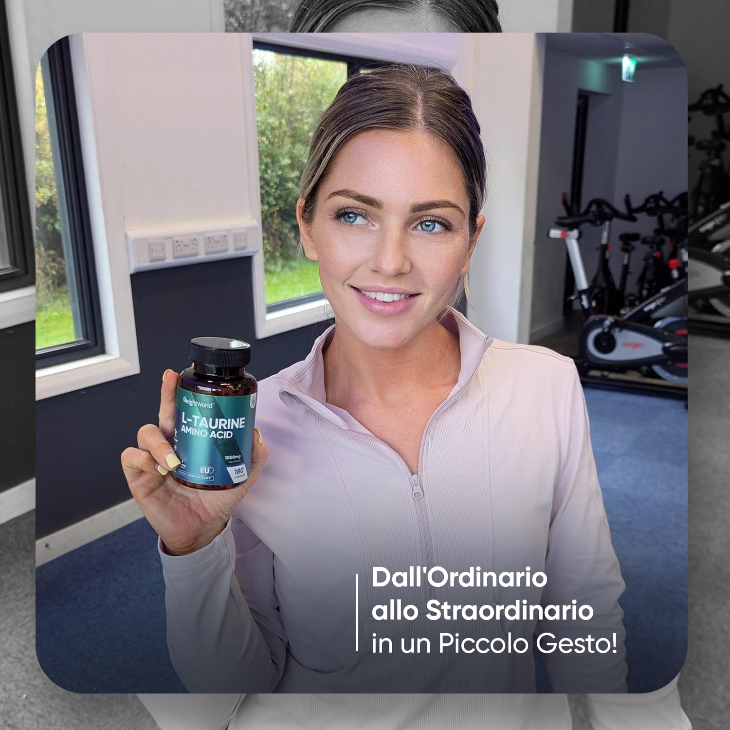 Taurina Integratore 1000mg per Dose, 180 Capsule con L Taurina Polvere Vegana (3 Mesi), Aminoacidi Essenziali, Pre Workout e Post Workout, Taurine Senza Magnesio Stearato né OGM, Prodotto in Europa