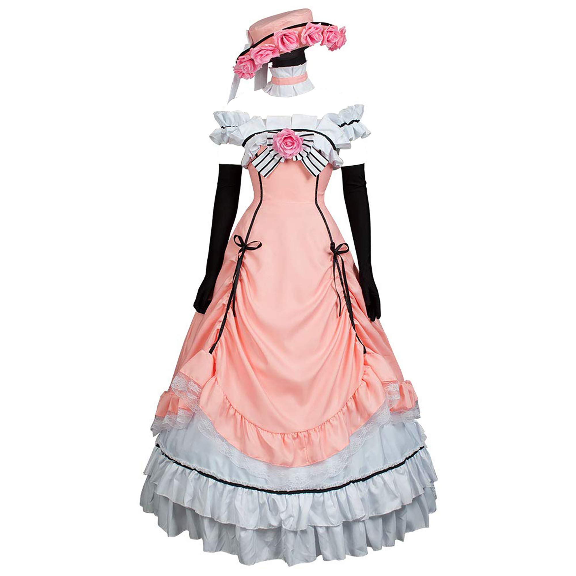 Sonoshitsuji Suikyo Kuroshitsuji Phantomhive Halloween Dress Cosplay Costume