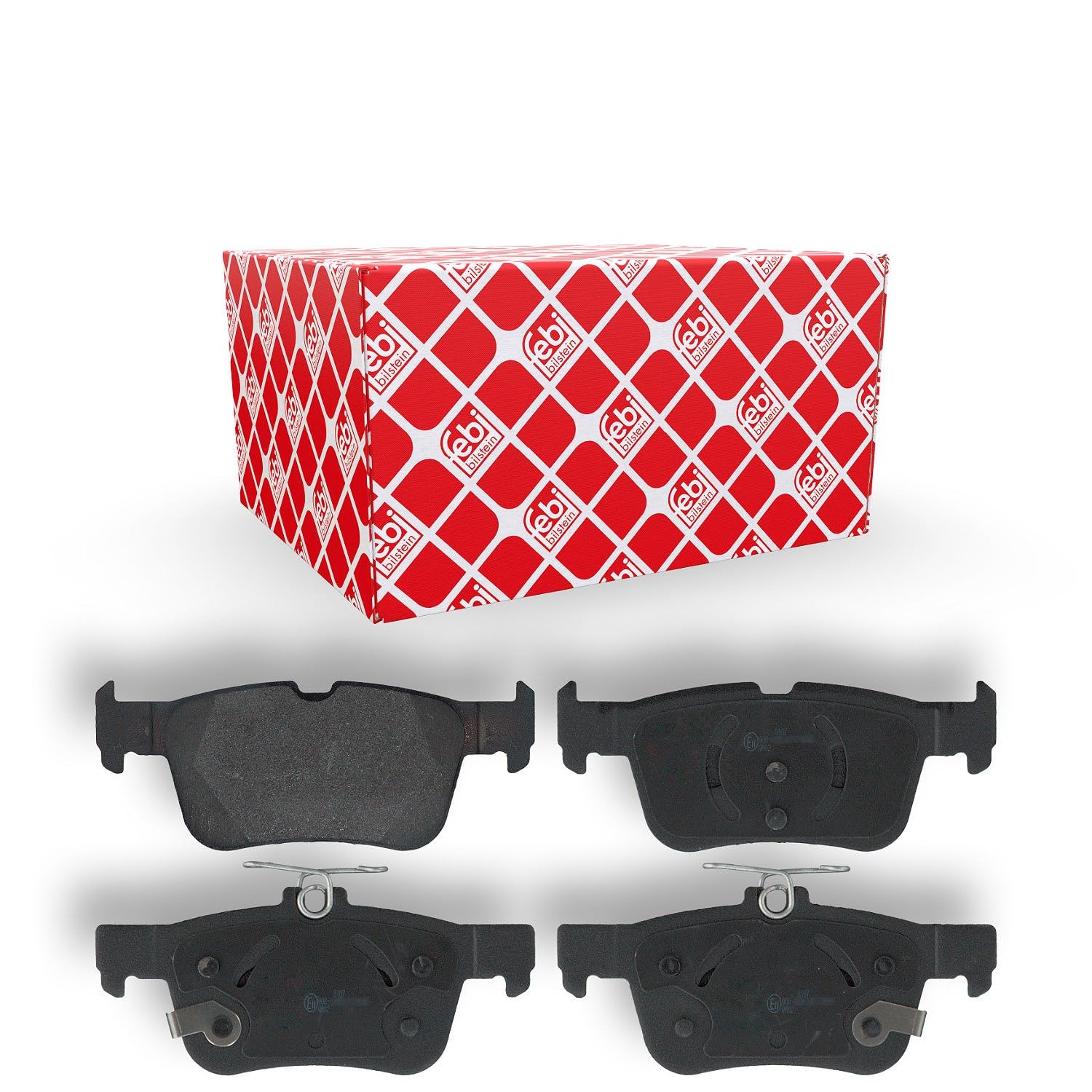 febi bilstein 16943 Brake Pad Set with fastening material, 1 unit