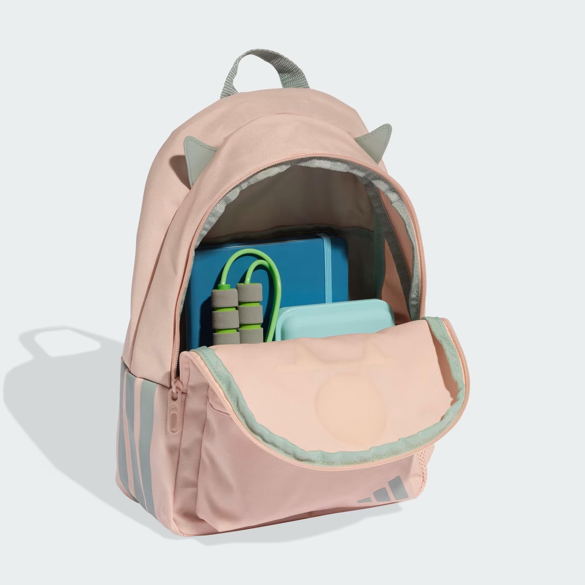 Adidas Unisex-kind LITTLE KIDS TIRO_NSTER BACKPACK SMALL, blush pink/Wonder Sage, One Size