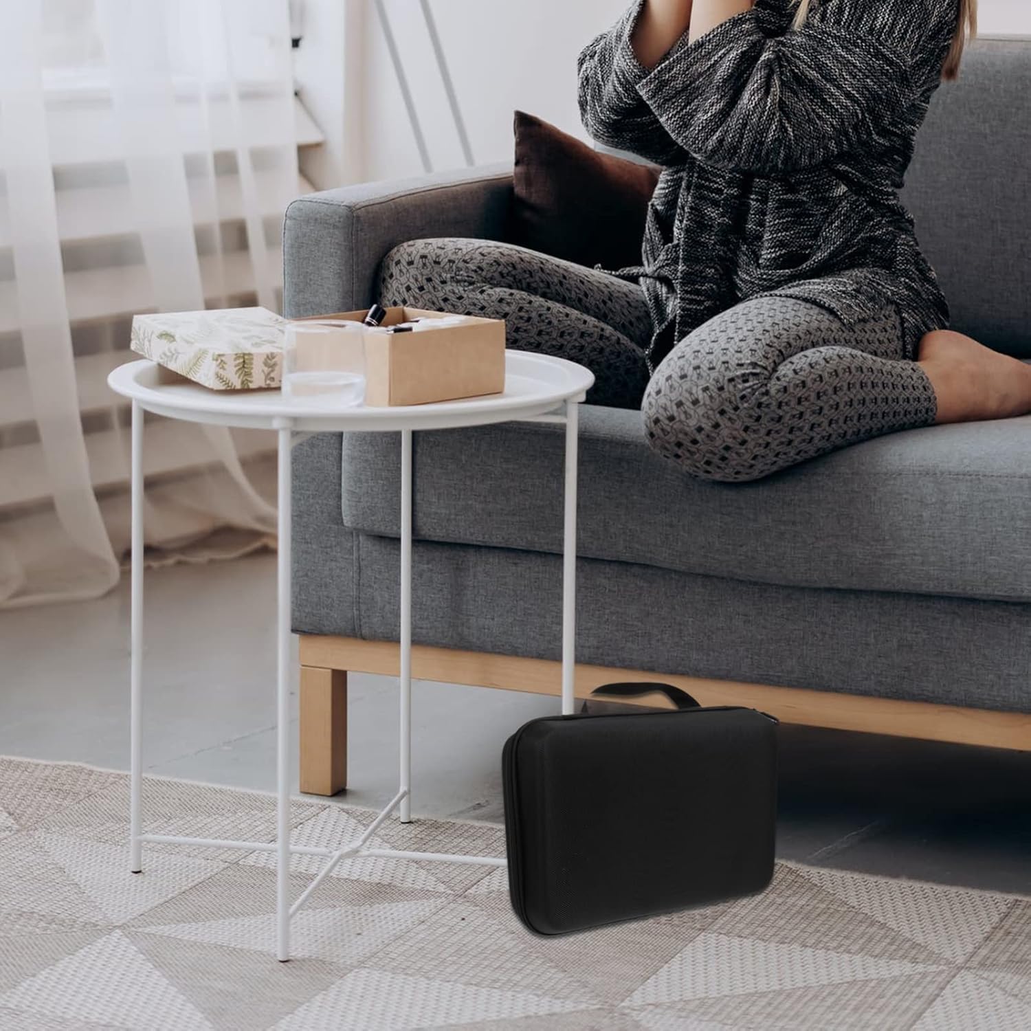 Essential Oils Travel Case Essential Oil Bottles Organizer Lightweight Storage Pouch for Aromatherapy No Bottles