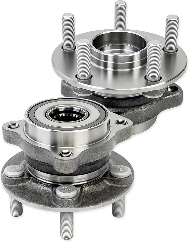 Cubo de roda dianteiro com rolamento KNOLET 513303 para Subaru Forester, Impreza, WRX e XV Crosstrek – 2 unidades