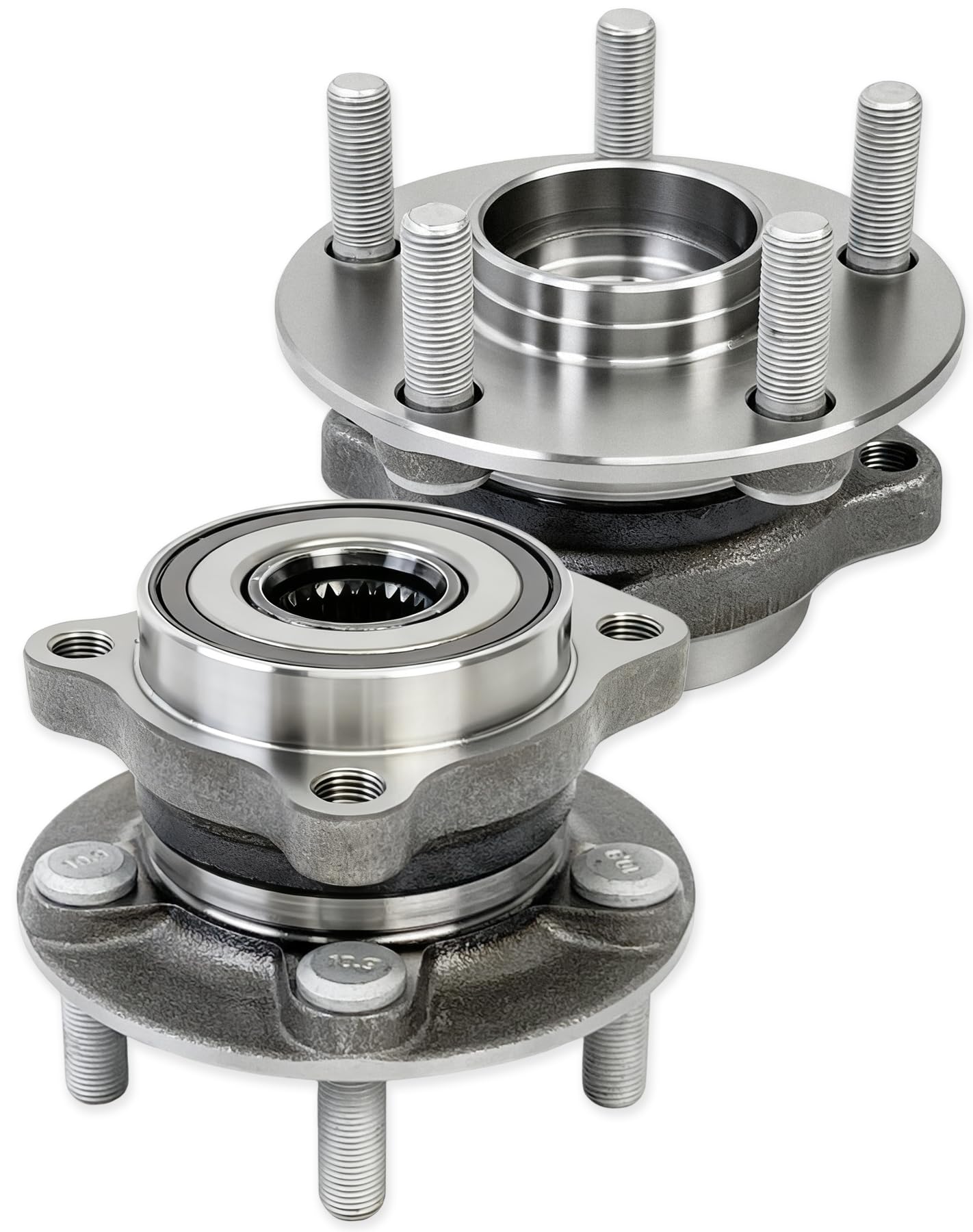 Photo 1 of 2 Pcs 513303 Front Wheel Bearing Hub Assembly Compatible with Subaru Forester 2009-2014 (NOT Include 2010), Impreza 2008-2009 & 2011-2014, WRX 2013-2014, XV Crosstrek 2014, 5 Lugs