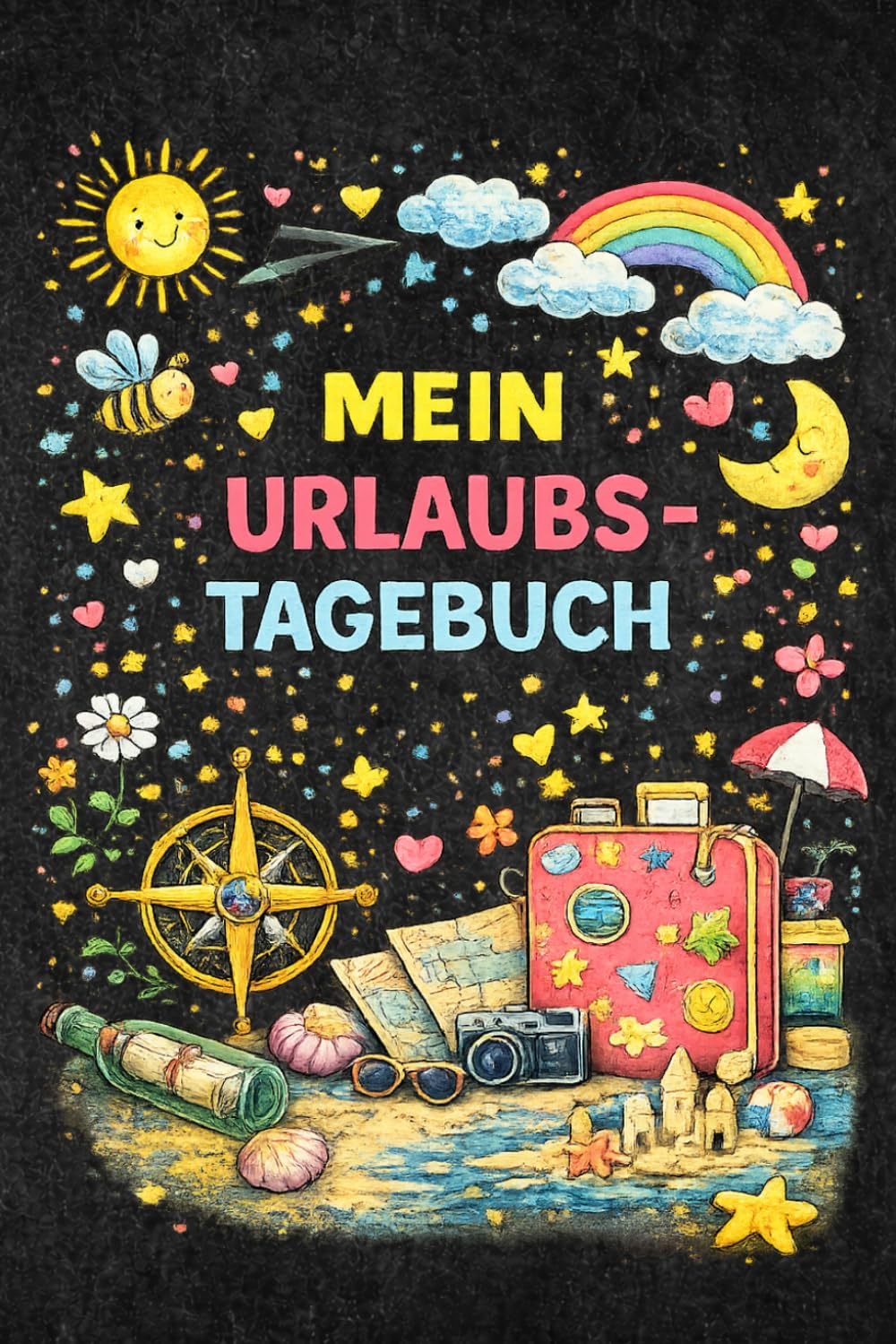 MEIN URLAUBSTAGEBUCH: Zum Ausfüllen, Malen und Einkleben