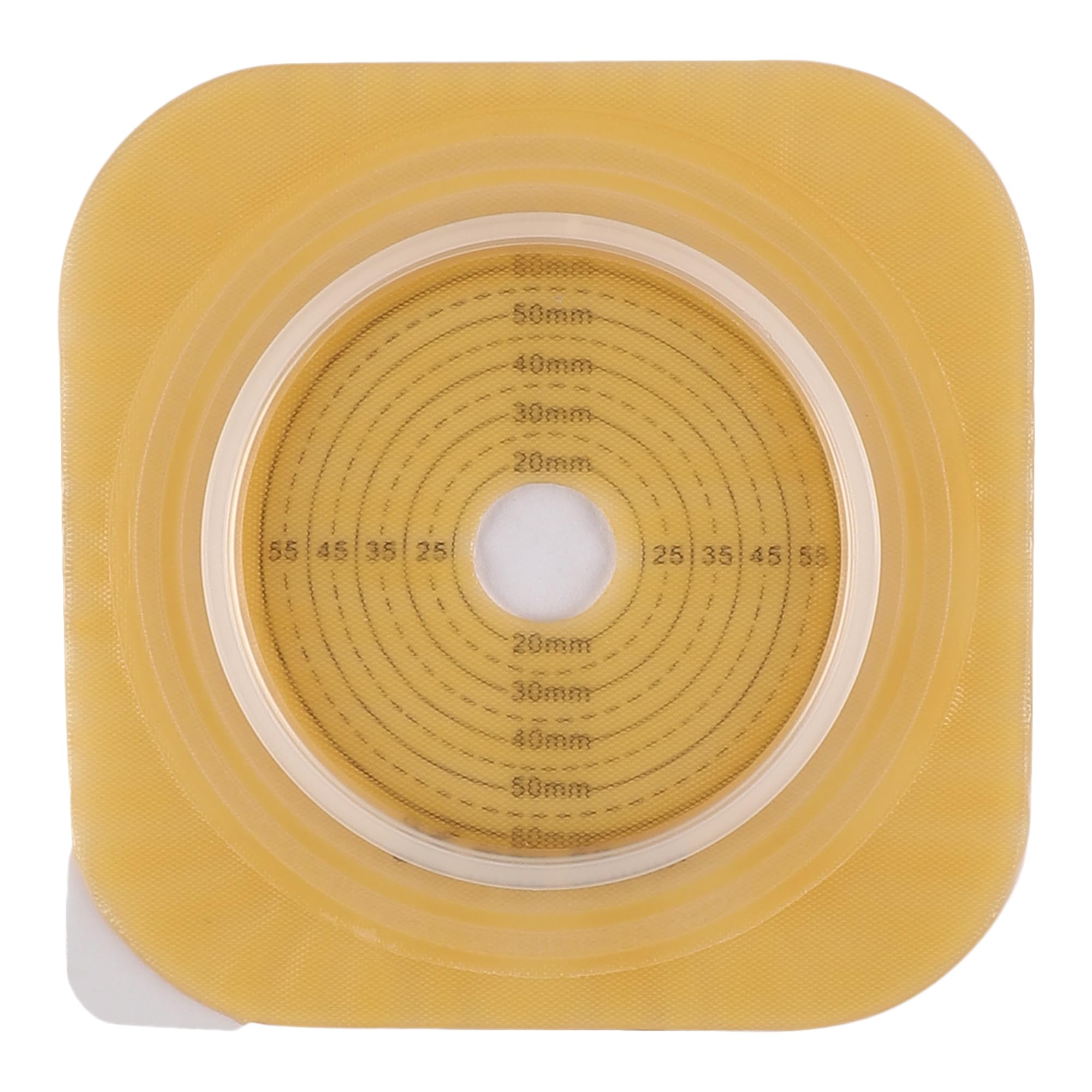 Flat Skin Barrier Flange Base Plate 50mm, Hydrocolloid Ostomy Adhesive Barrier for Colostomy, Ileostomy & Urostomy Care (3015001), Pack of 5-image-47