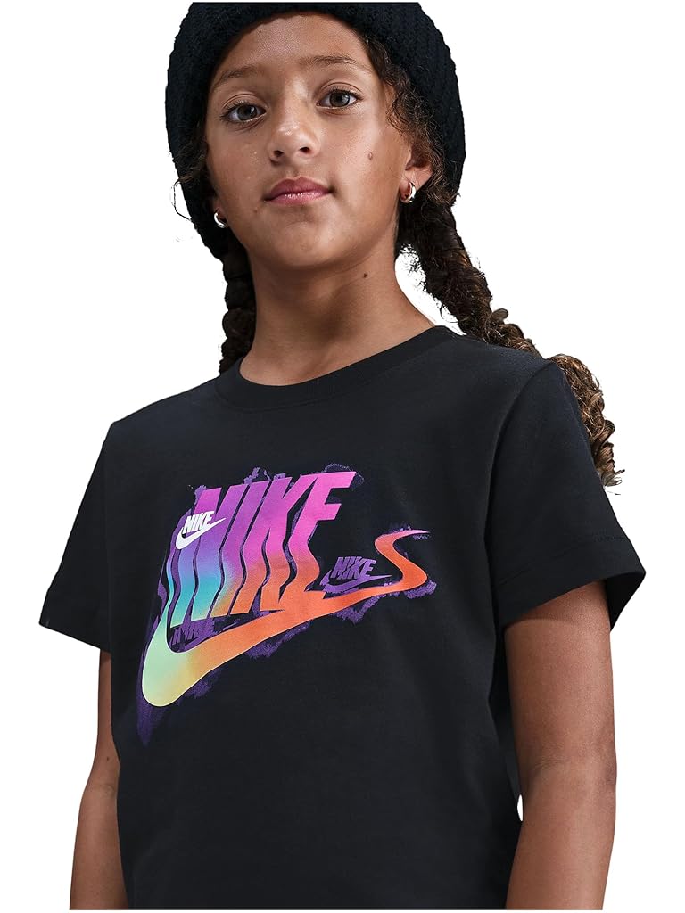 Black Nike Sportswear T-Shirt (Little Kid/Big Kid)