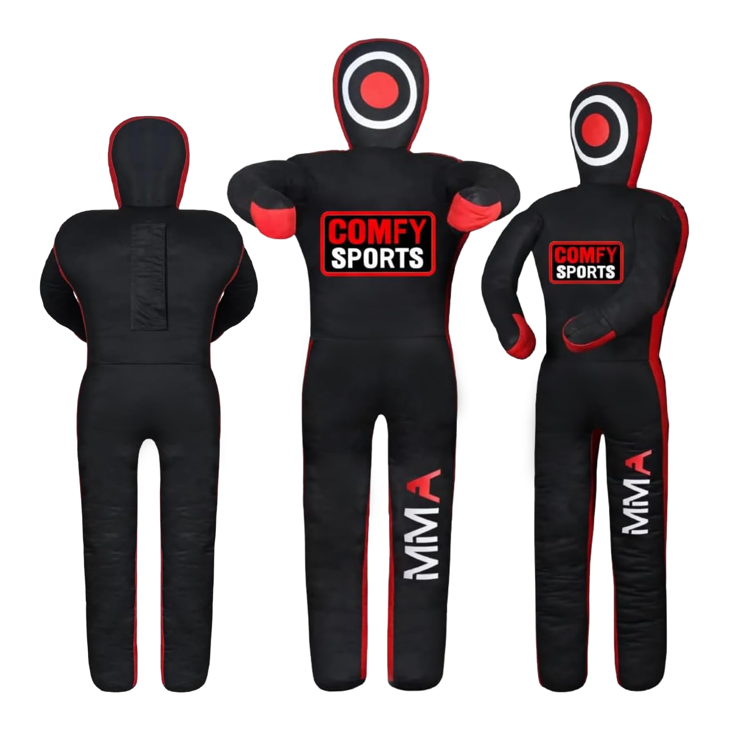 Sacco da boxe brasiliano per judo, jiu, jitsu, in posizione eretta, per arti marziali, boxe, karate, allenamento, manichini, tela, senza imbottitura