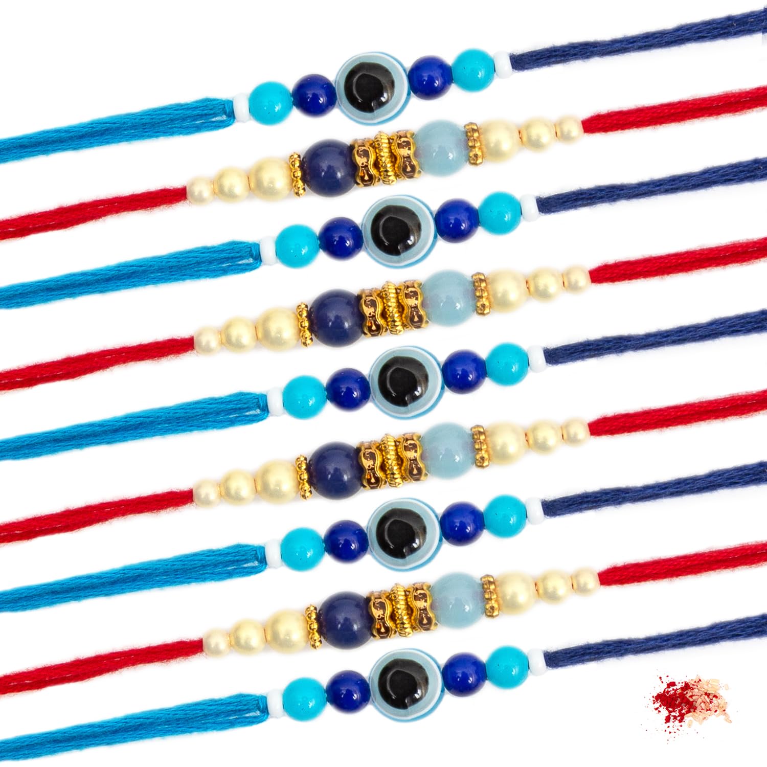 Elegant Rakhi for Beloved Brother (Pack of 10)…-image-12