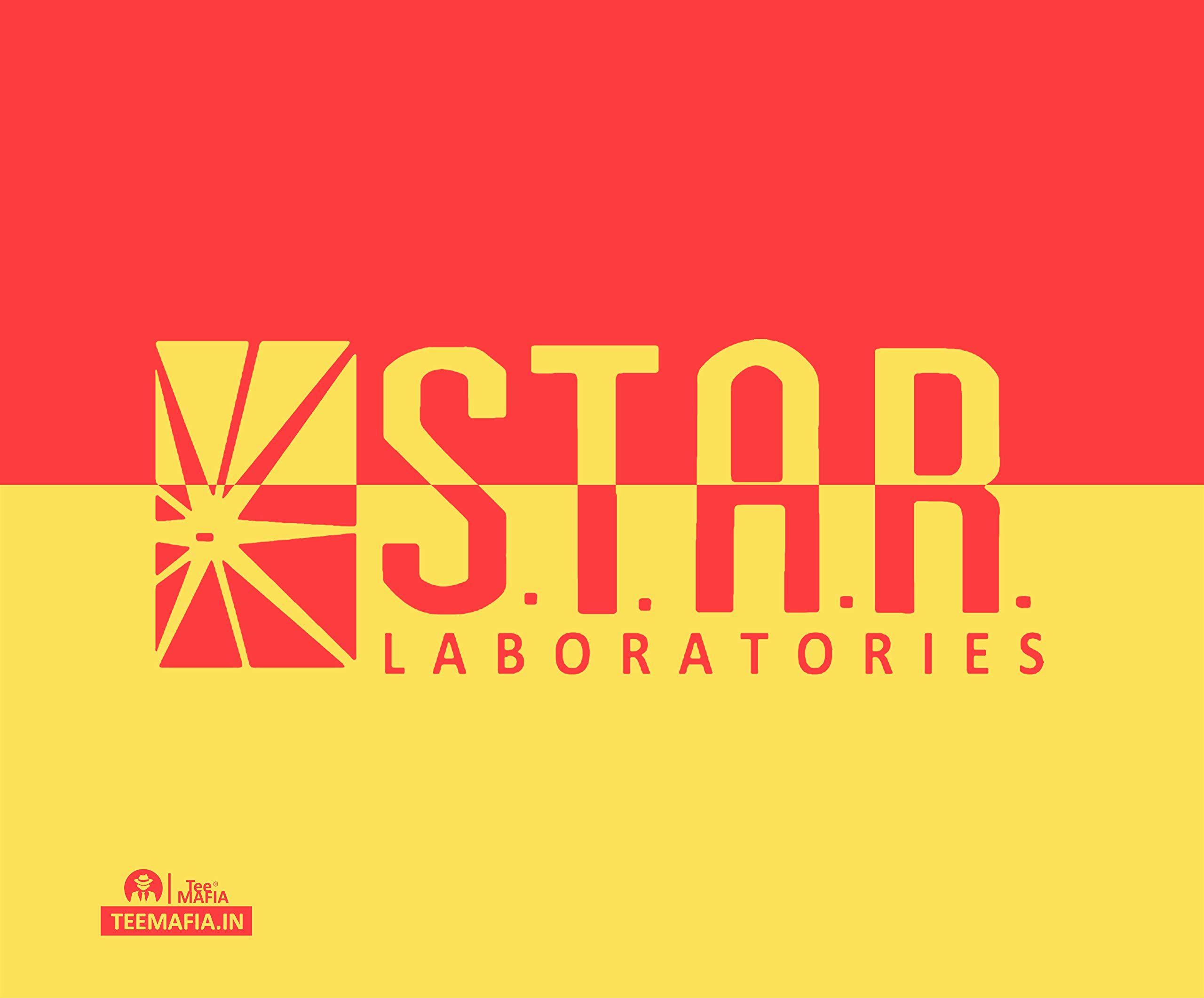 Tee Mafia starlabs Gaming Mouse Pad for Gamers | S.T.A.R. Labs Mousepad | All Superhero Mousepad | Anti Skid Technology Mouse Pad for Laptops and Computers (All Superhero)