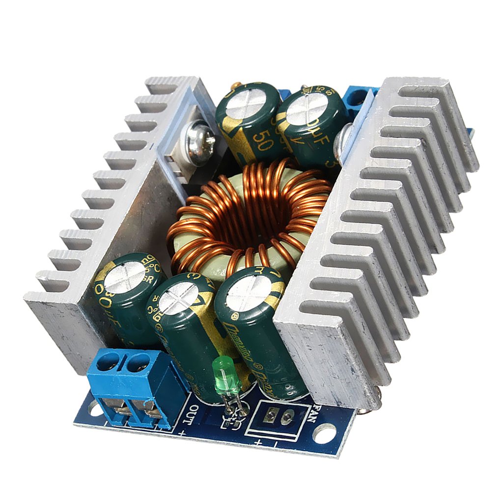 MagiDeal 12A DC-DC High Power Low Ripple Adjustable Step-down Power Supply Module-image-22
