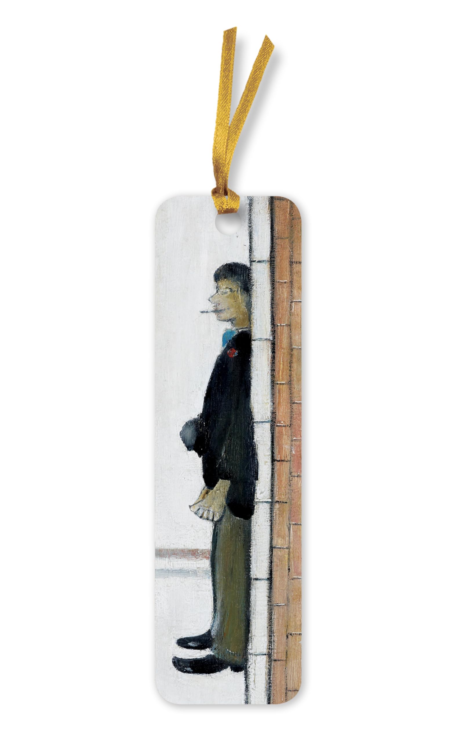 L.S. Lowry: Man Lying on a Wall Bookmarks (pack of 10) (Flame Tree Bookmarks (Foiled))
