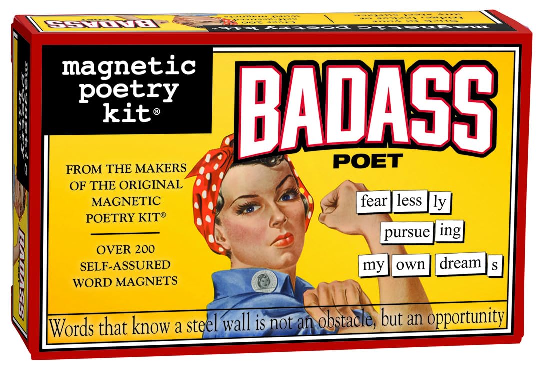 Magnetic Poetry Badass Poet