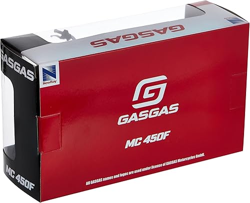 Miniatura 4 de New-Ray GasGas MC 450F - Modelo de motocicleta fundido a presión a presión a escala 1/12 por NewRay 58293