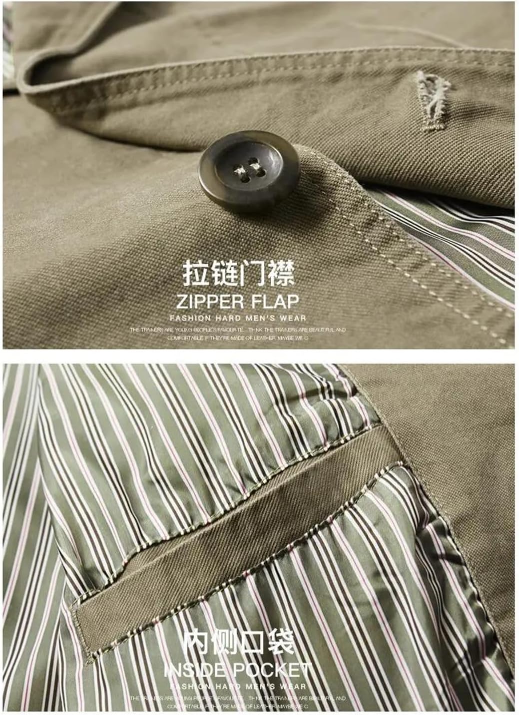 Men Suit Jacket Solid Color Waterproof Coat Outwear Slim Casual Jacket