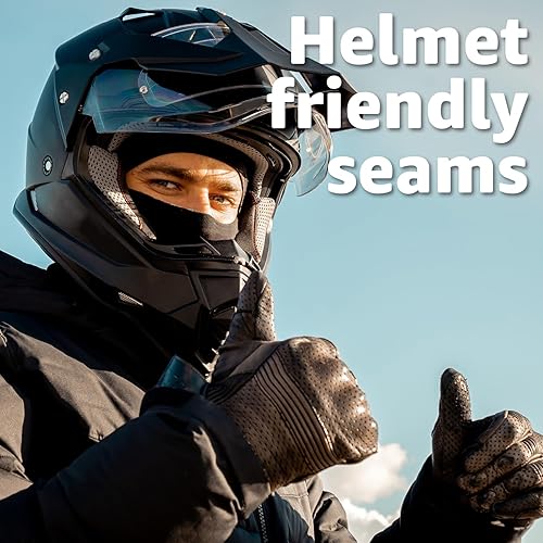 Miniatura 2 de YESLIFE Máscara de esquí, pasamontañas para hombres y mujeres, esquí, snowboard, motocicleta, protección UV, sombrero..