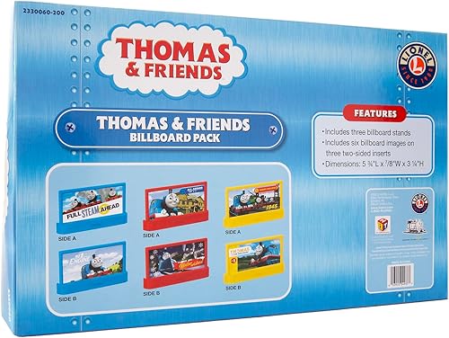 Miniatura 7 de Lionel Carreras Thomas & Friends Billboard Pack Camión de plástico No Riding Vehículo de juguete en un color para unisex