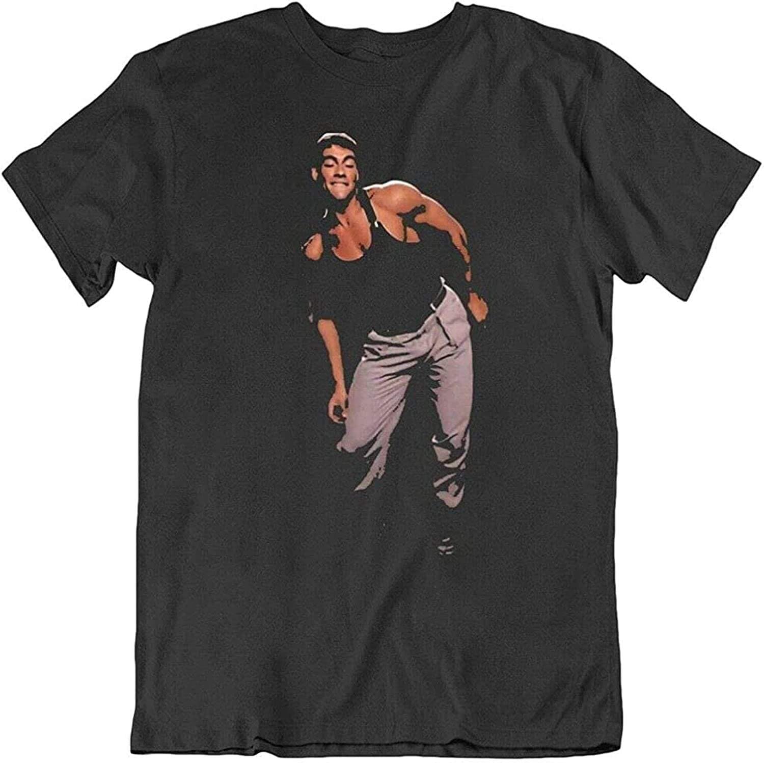 Funny Kickboxer Movie Jean Claude Van Damme Dance Scene V2 T Shirt(Medium)