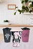 Buffer 3 Piece Coffee Cup Set Decorative Plastic Coffee Casing Cup