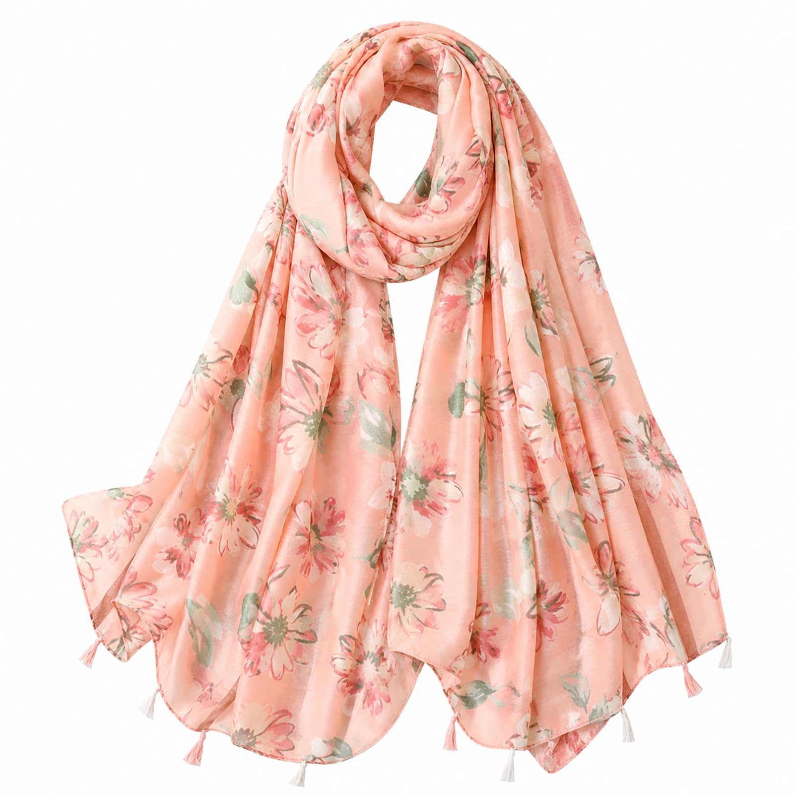 FAIRYGATE Scarf for Women UK Womens Scarves Shawl with Tassels Soft Fringe Wraps for Wedding Evening Party Dresses Ladies Scarfs Gifts 5026